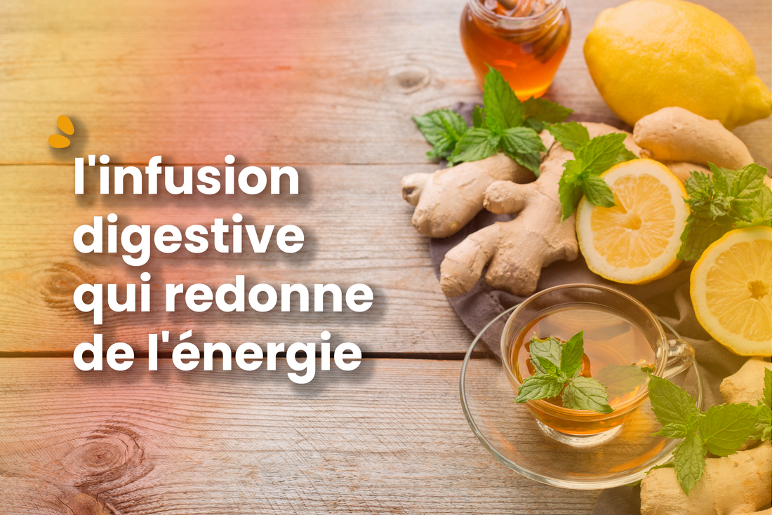 Thé gingembre citron bio : l'infusion digestive qui redonne de l'énergie