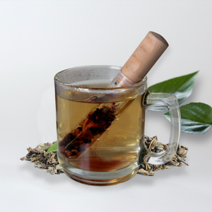 Infuseur de poche en bois & verre – L’art du thé, partout avec vous